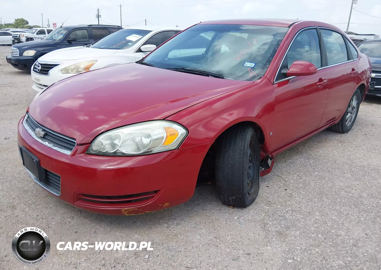 2008 Chevrolet Impala Ls VIN:2G1WB58K989256395 - 2