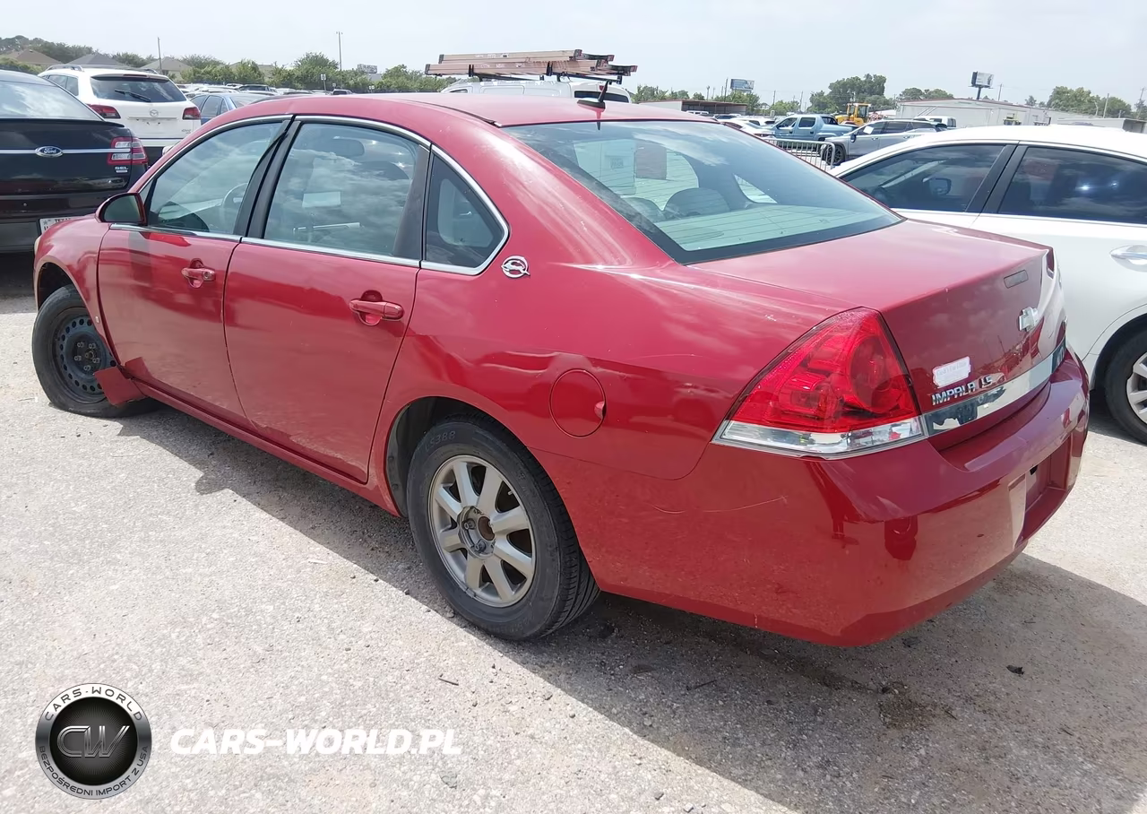 2008 Chevrolet Impala Ls VIN:2G1WB58K989256395 - 3