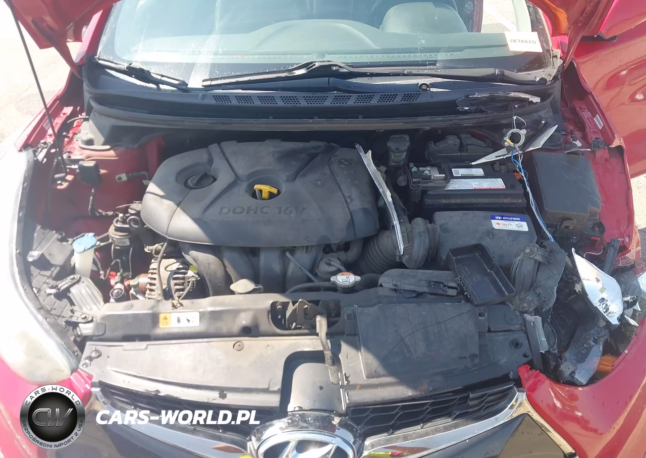 2013 Hyundai Elantra Se VIN:KMHDH6AE4DU005199 - 10