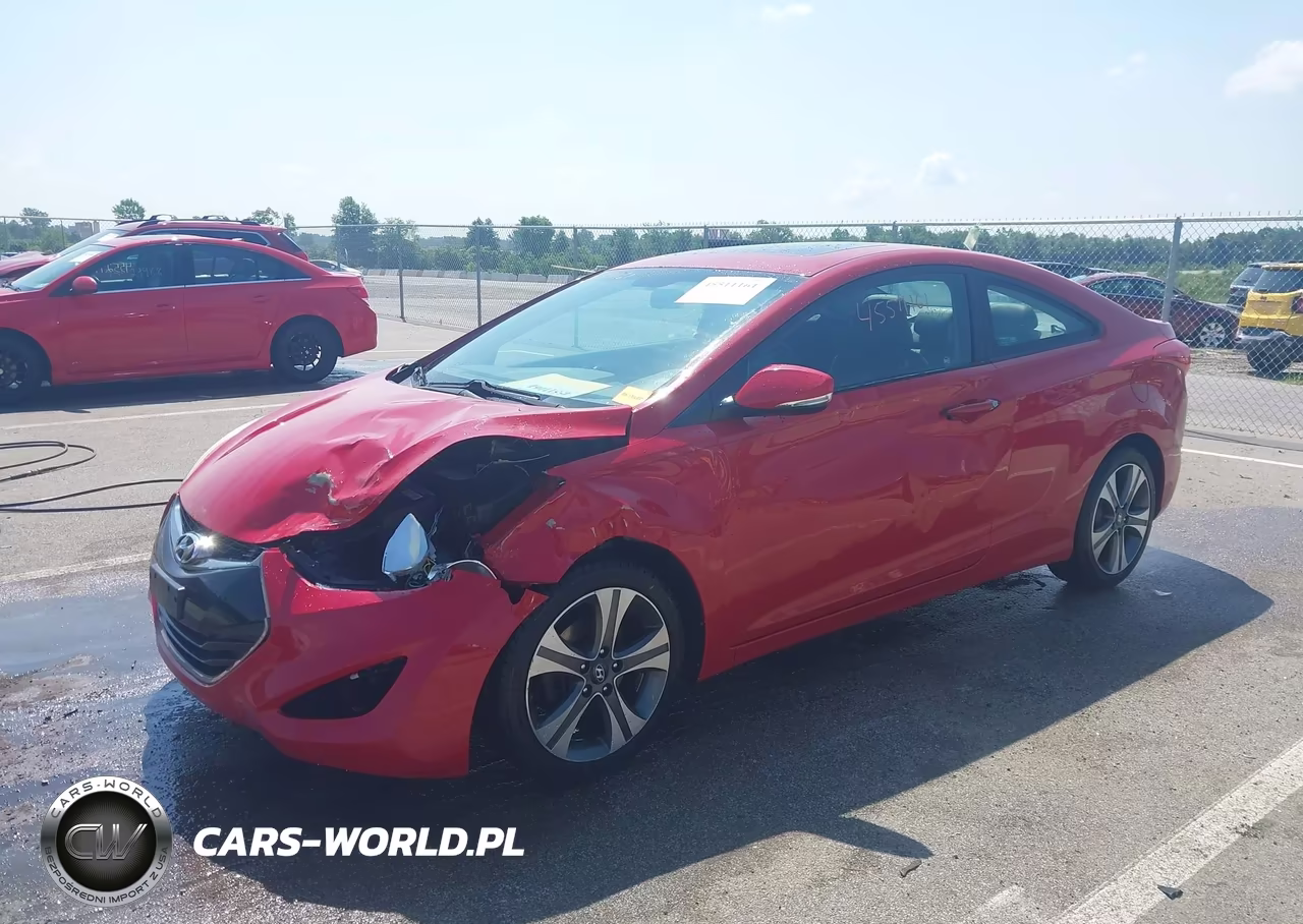 2013 Hyundai Elantra Se VIN:KMHDH6AE4DU005199 - 2