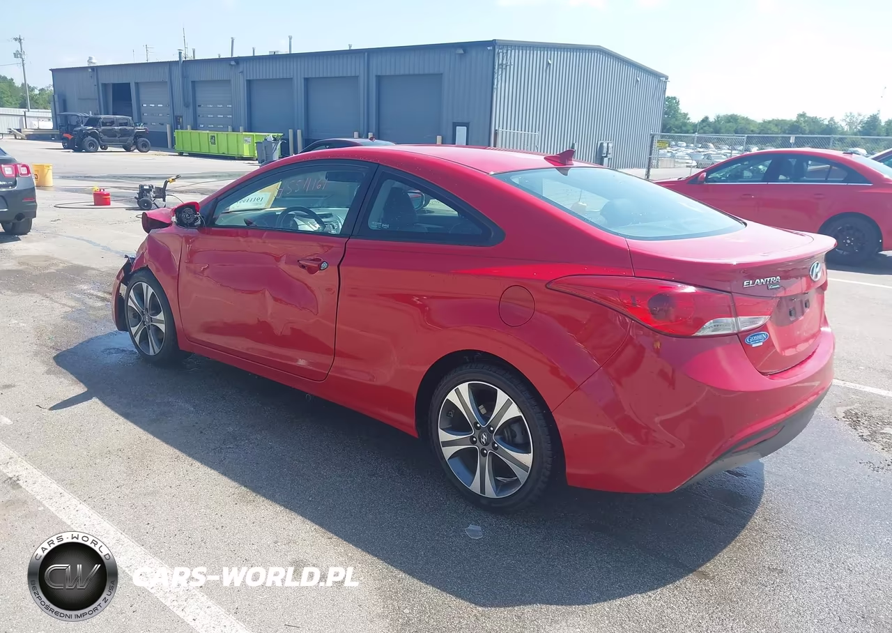 2013 Hyundai Elantra Se VIN:KMHDH6AE4DU005199 - 3