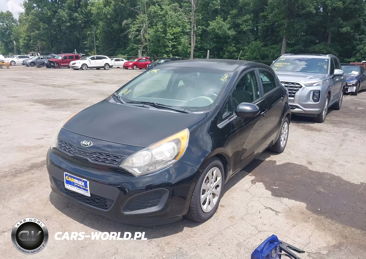 2014 Kia Rio Lx VIN:KNADM5A39E6369730 - 2