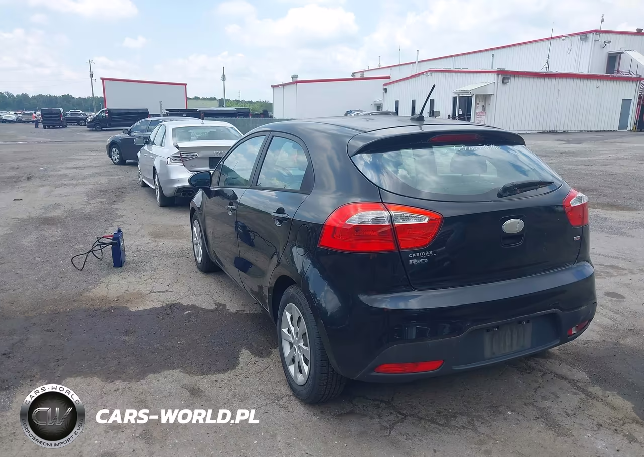 2014 Kia Rio Lx VIN:KNADM5A39E6369730 - 3