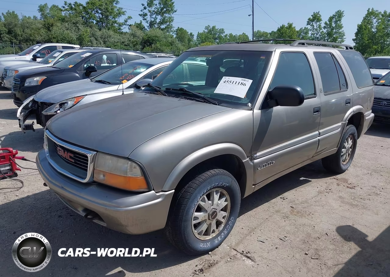 1999 GMC Jimmy Slt VIN:1GKDT13W3X2546518 - 2