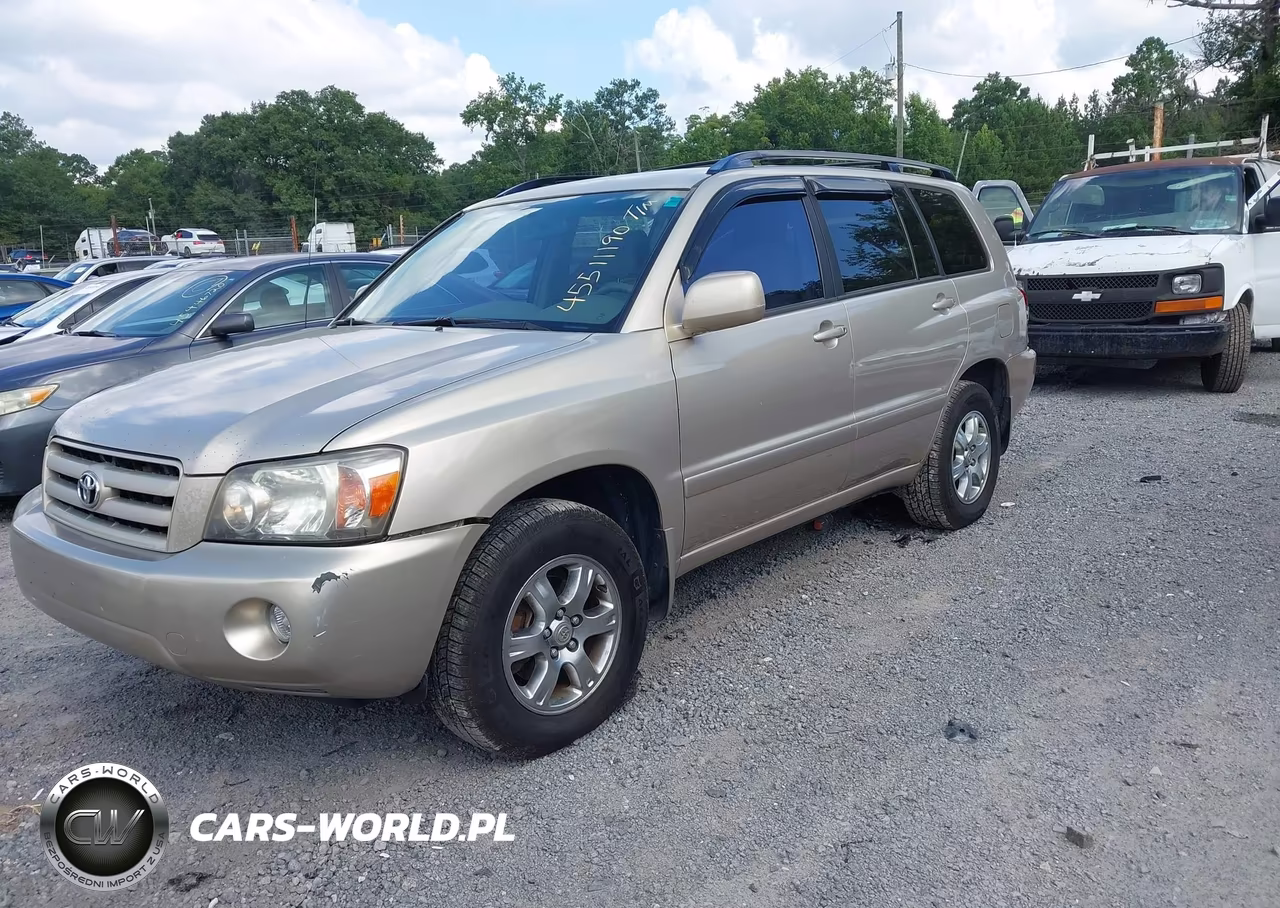 2006 Toyota Highlander V6 VIN:JTEGP21A560119731 - 2