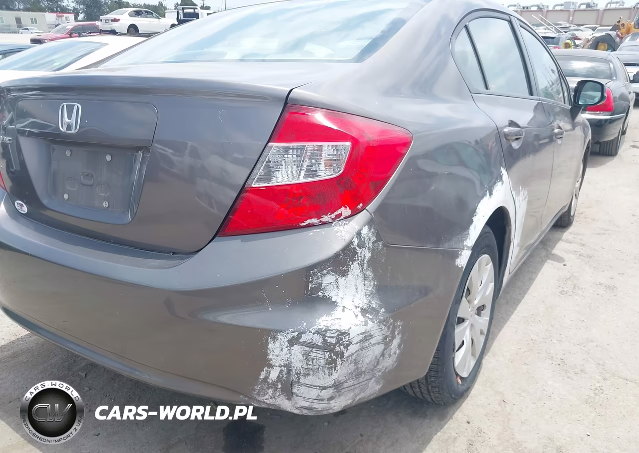 2012 Honda Civic Lx VIN:19XFB2F53CE357350 - 12