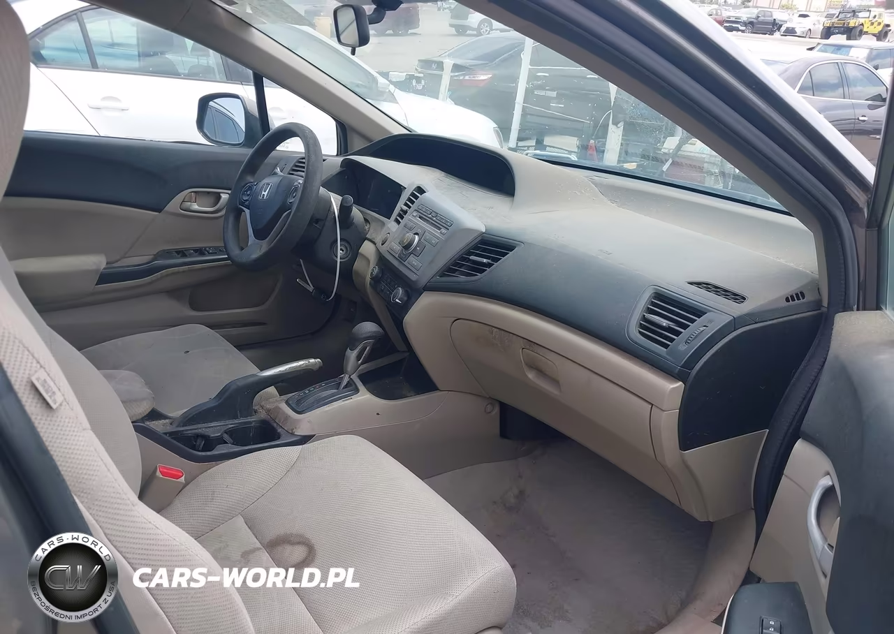 2012 Honda Civic Lx VIN:19XFB2F53CE357350 - 5