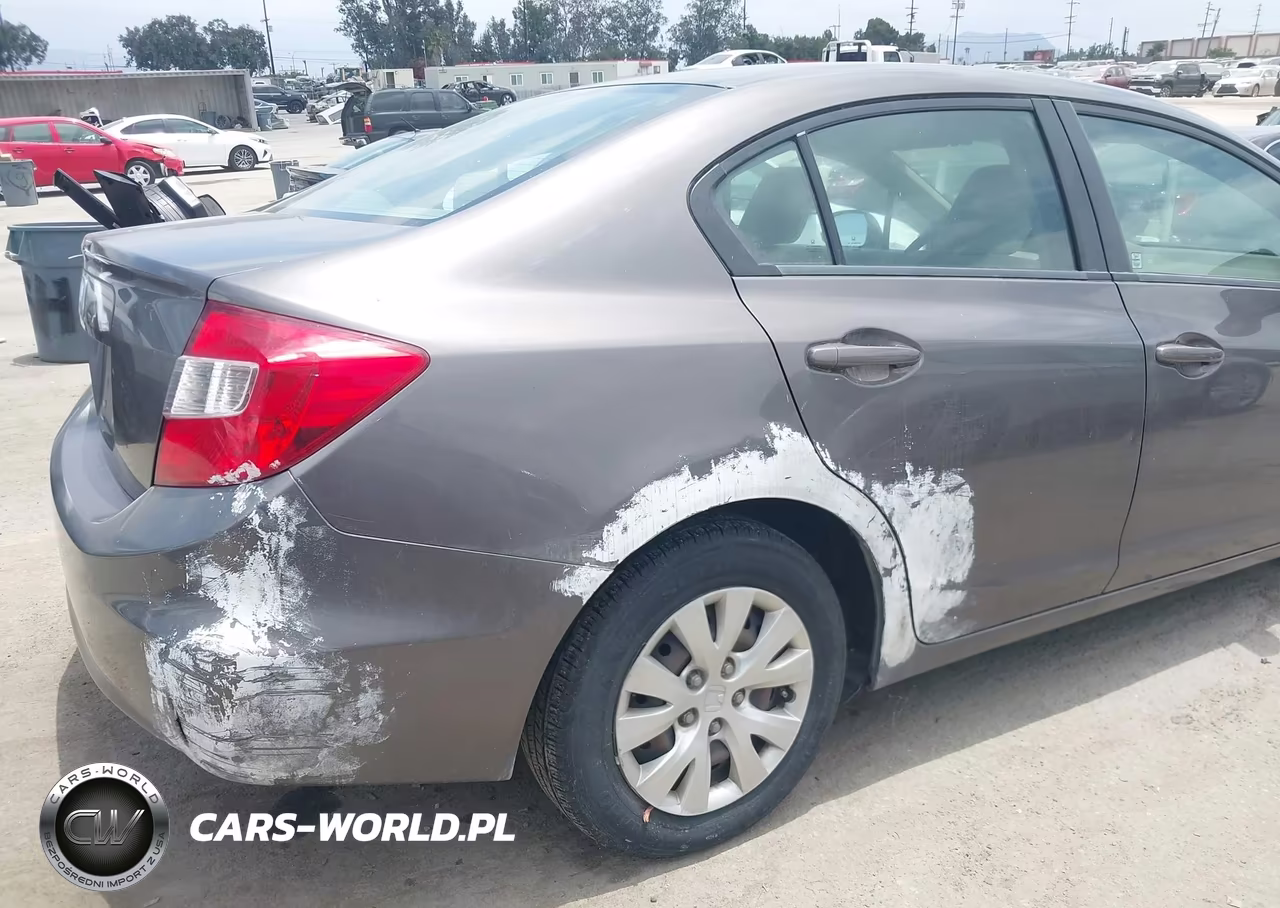 2012 Honda Civic Lx VIN:19XFB2F53CE357350 - 6