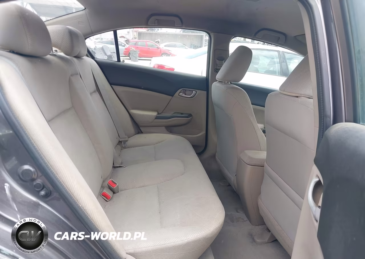 2012 Honda Civic Lx VIN:19XFB2F53CE357350 - 8