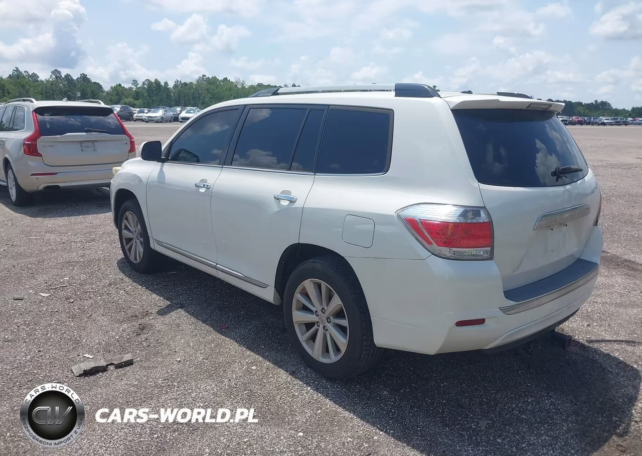 2012 Toyota Highlander Hybrid Limited V6 VIN:JTEDC3EH8C2008084 - 3