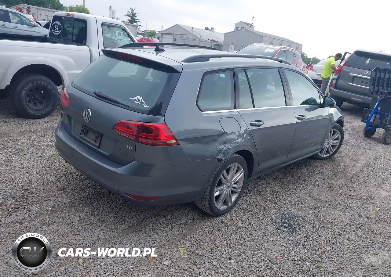 2015 Volkswagen Golf Sportwagen Tdi Se 4-Door VIN:3VWCA7AU3FM503769 - 4