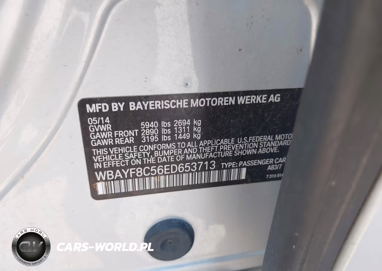 2014 BMW Alpina B7 xDrive VIN:WBAYF8C56ED653713 - 9