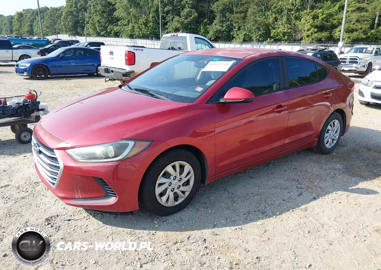2017 Hyundai Elantra Se VIN:5NPD74LF7HH101328 - 2