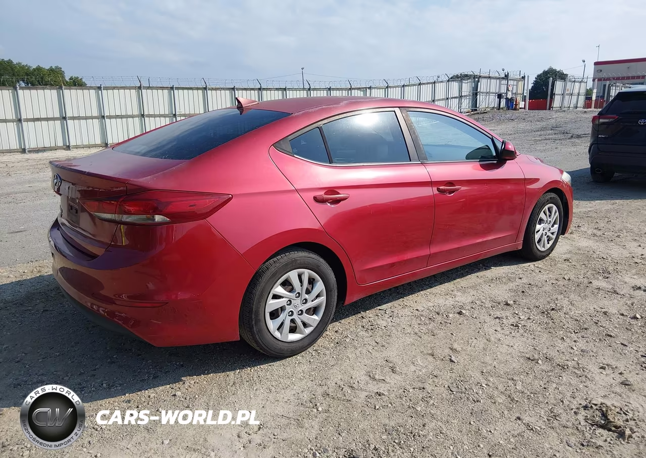 2017 Hyundai Elantra Se VIN:5NPD74LF7HH101328 - 4