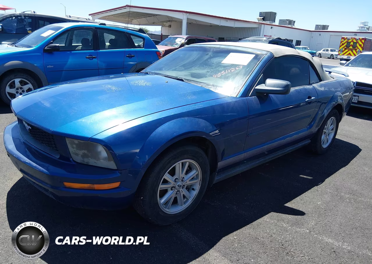 2006 Ford Mustang V6 VIN:1ZVFT84N165222299 - 2