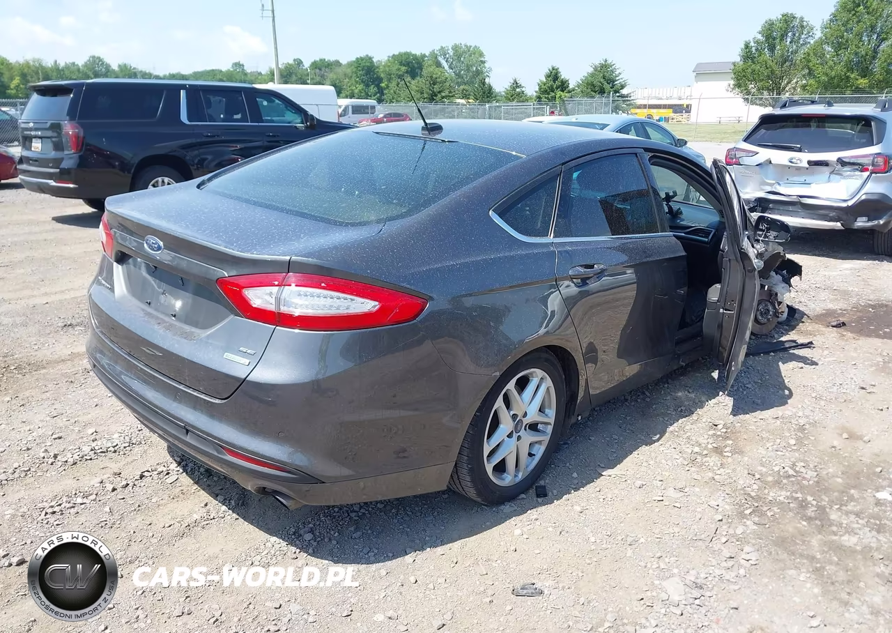 2016 Ford Fusion Se VIN:3FA6P0HD3GR202747 - 4
