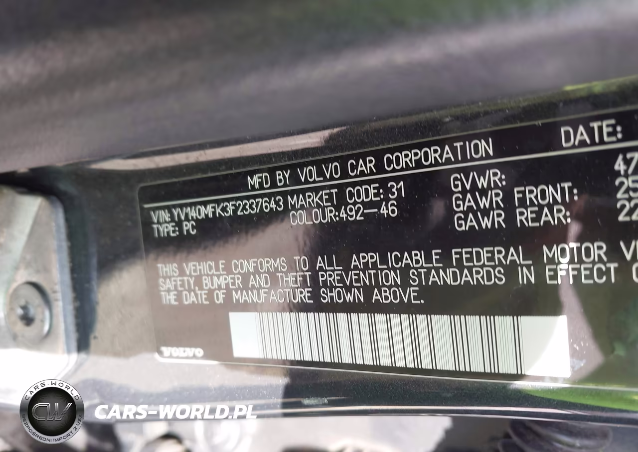 2015 Volvo S60 T5 Premier VIN:YV140MFK3F2337643 - 9