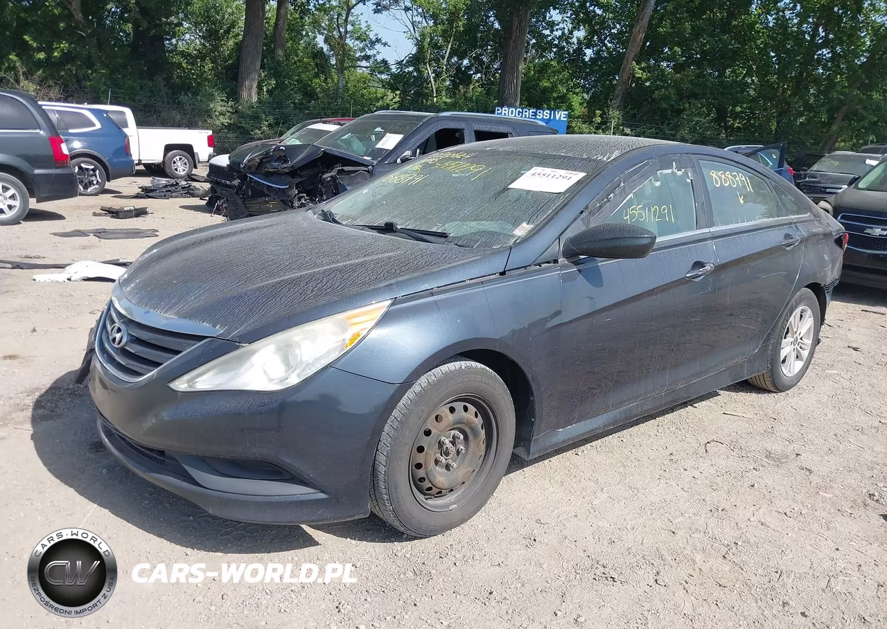 2014 Hyundai Sonata Gls VIN:5NPEB4AC9EH888791 - 2