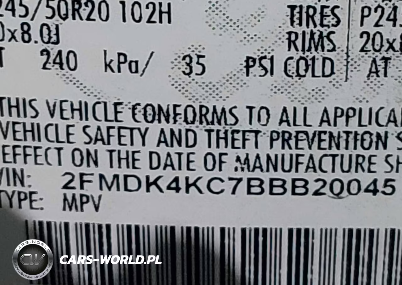 2011 Ford Edge Limited VIN:2FMDK4KC7BBB20045 - 9