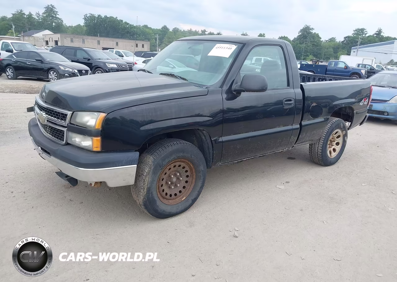 2007 Chevrolet Silverado 1500 Classic Work Truck VIN:1GCEK14X97Z141006 - 2