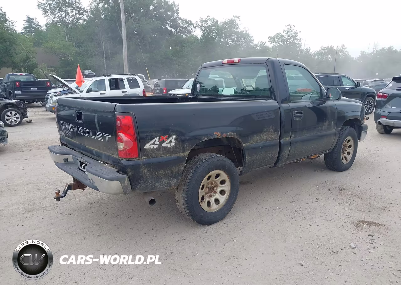2007 Chevrolet Silverado 1500 Classic Work Truck VIN:1GCEK14X97Z141006 - 4