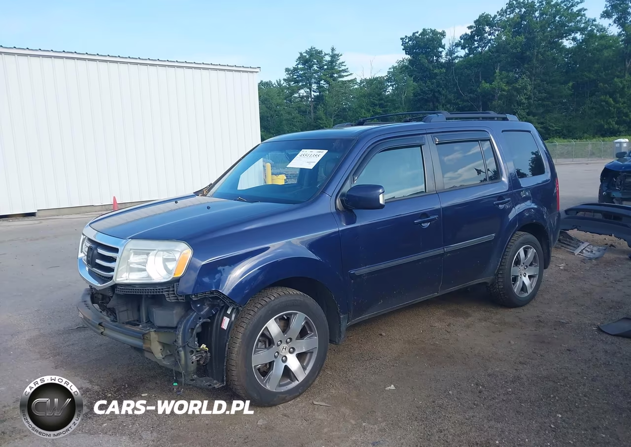 2013 Honda Pilot Touring VIN:5FNYF4H94DB037068 - 2