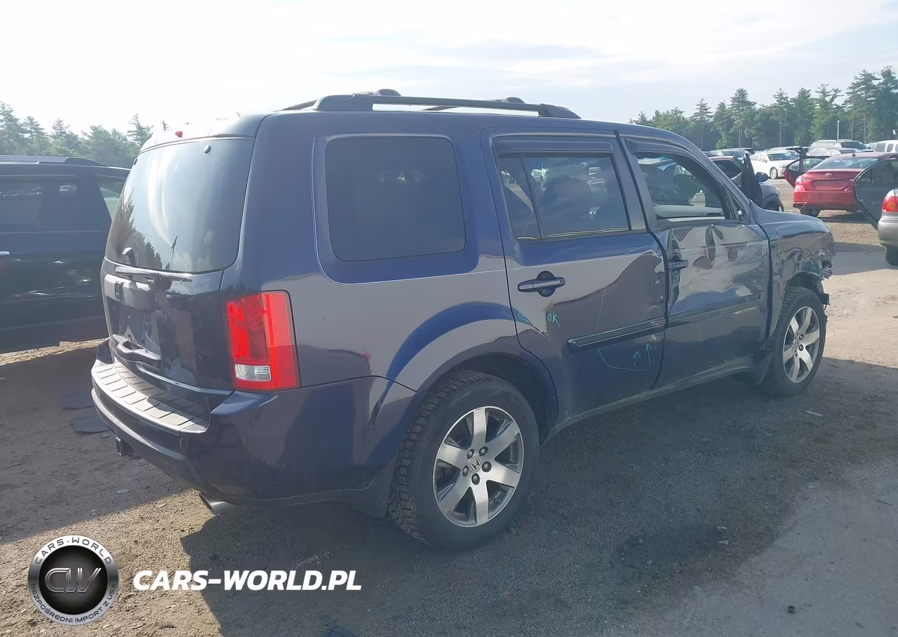 2013 Honda Pilot Touring VIN:5FNYF4H94DB037068 - 4