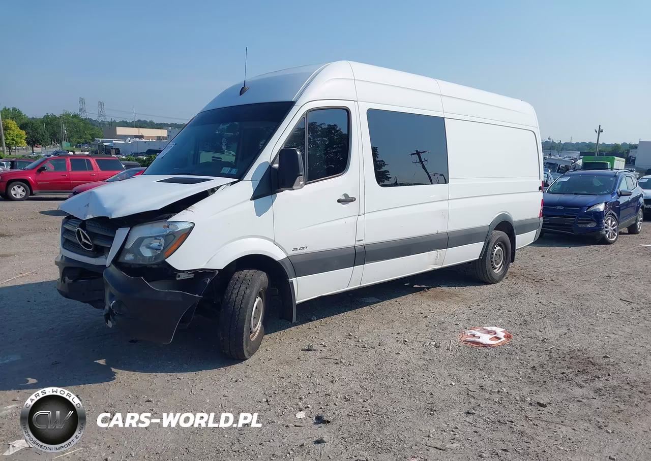 2016 Mercedes-Benz Sprinter 2500 High Roof VIN:8BTPE8DD3GE130212 - 2