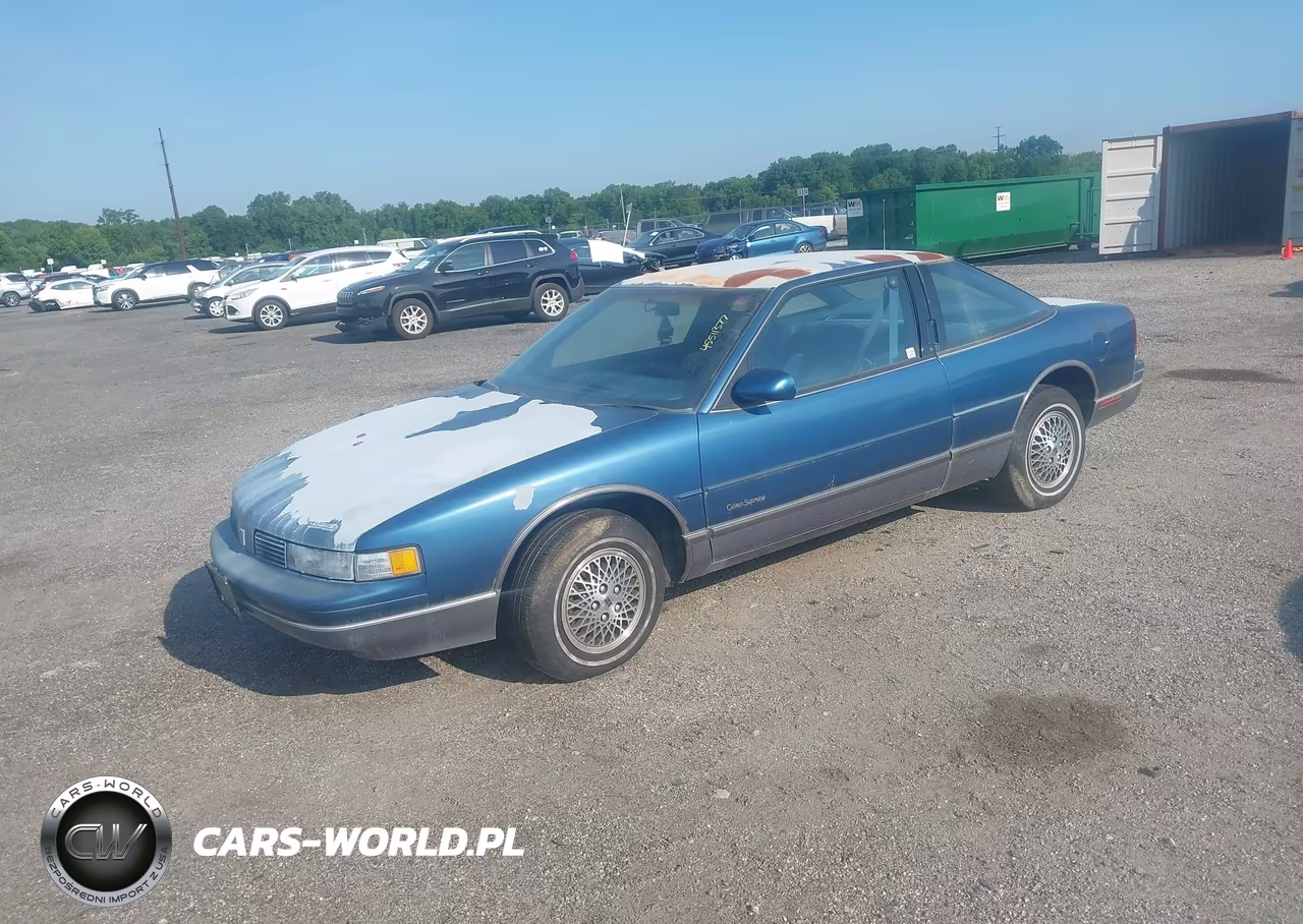 1989 Oldsmobile Cutlass Supreme VIN:1G3WH14T8KD397143 - 2