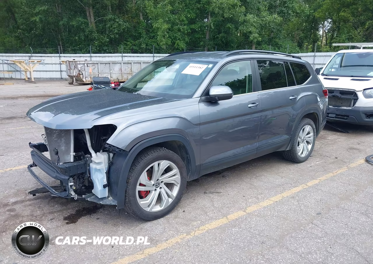 2021 Volkswagen Atlas 3.6L V6 Se W-Technology VIN:1V2HR2CA9MC551796 - 2