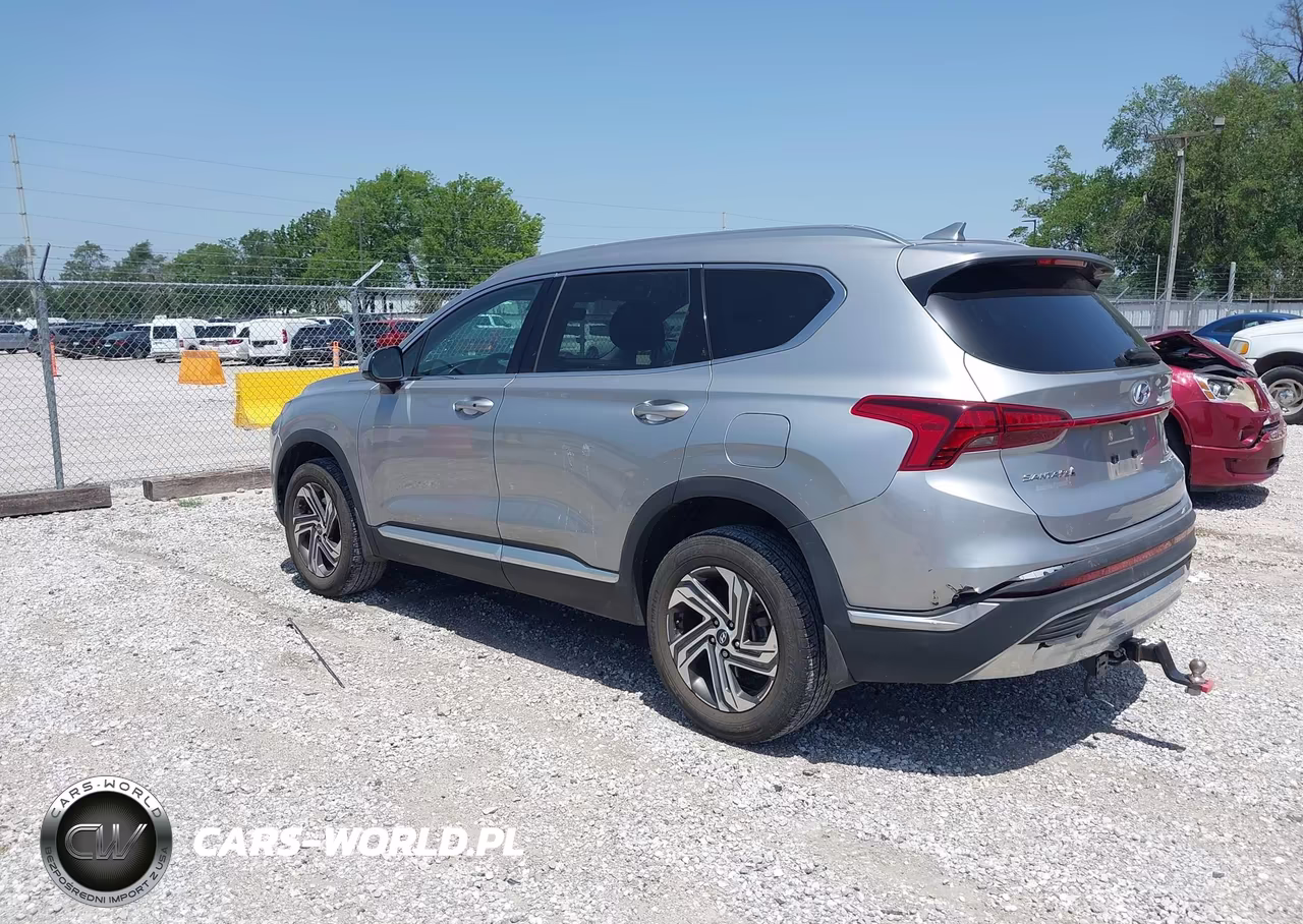 2022 Hyundai Santa Fe Sel VIN:5NMS2DAJ1NH454363 - 3