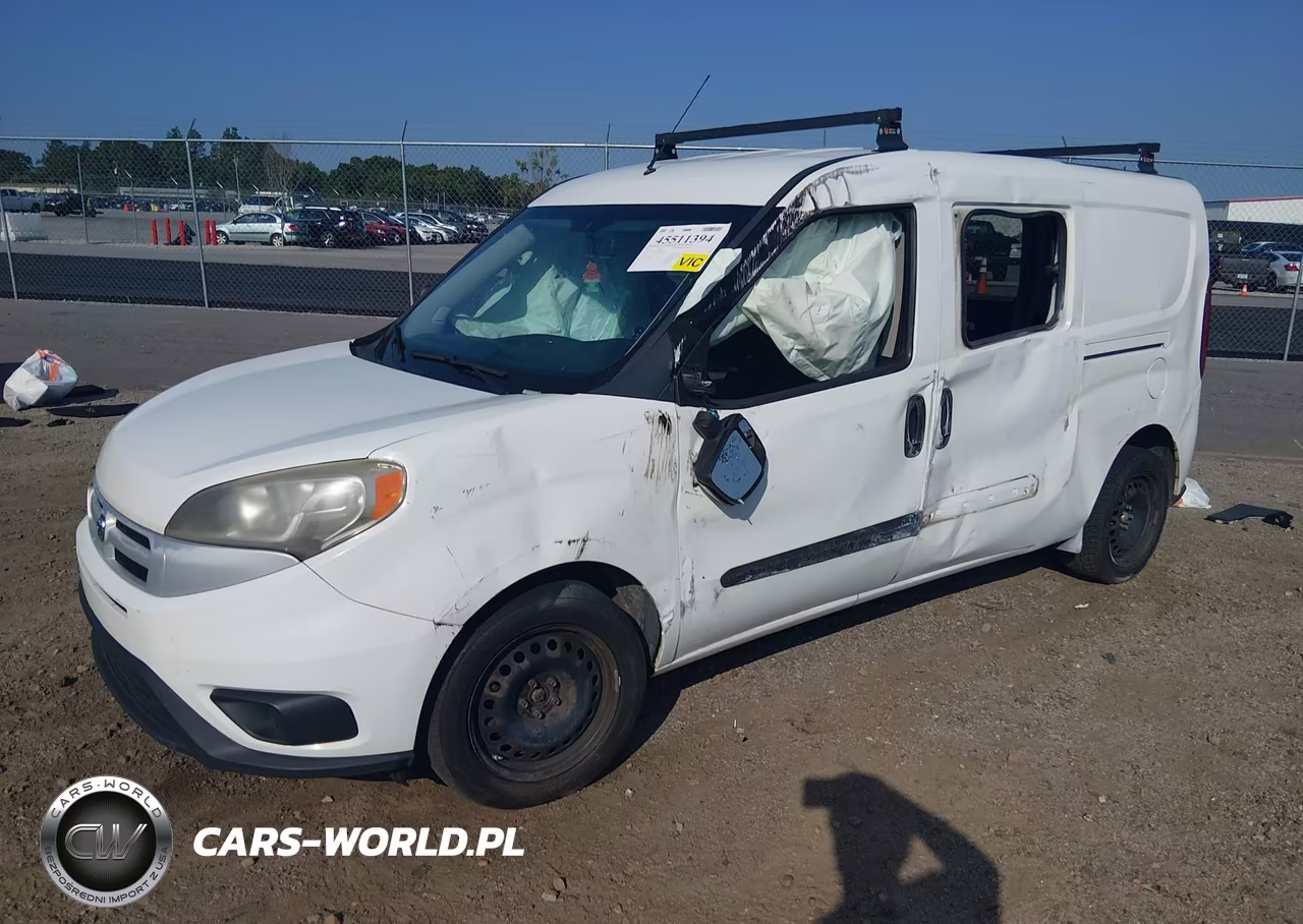 2016 Ram Promaster City Tradesman Slt VIN:ZFBERFBTXG6C72333 - 2