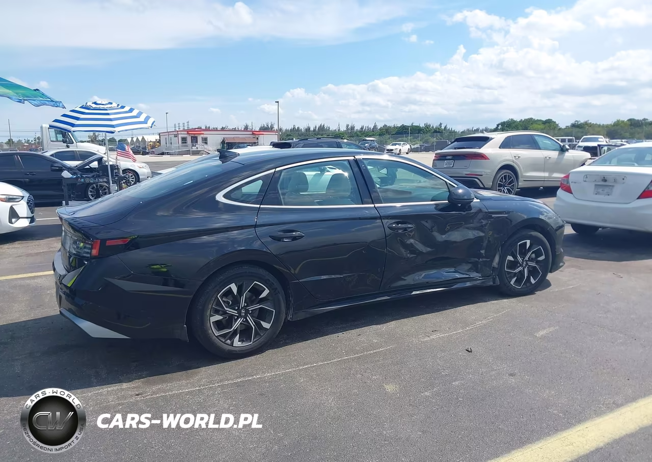 2024 Hyundai Sonata Sel VIN:KMHL64JA9RA415024 - 4