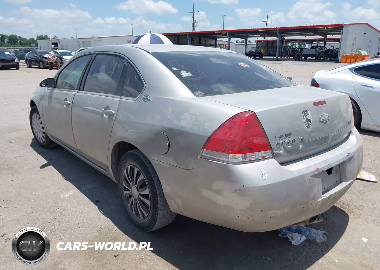 2008 Chevrolet Impala Ls VIN:2G1WB55K381312009 - 3