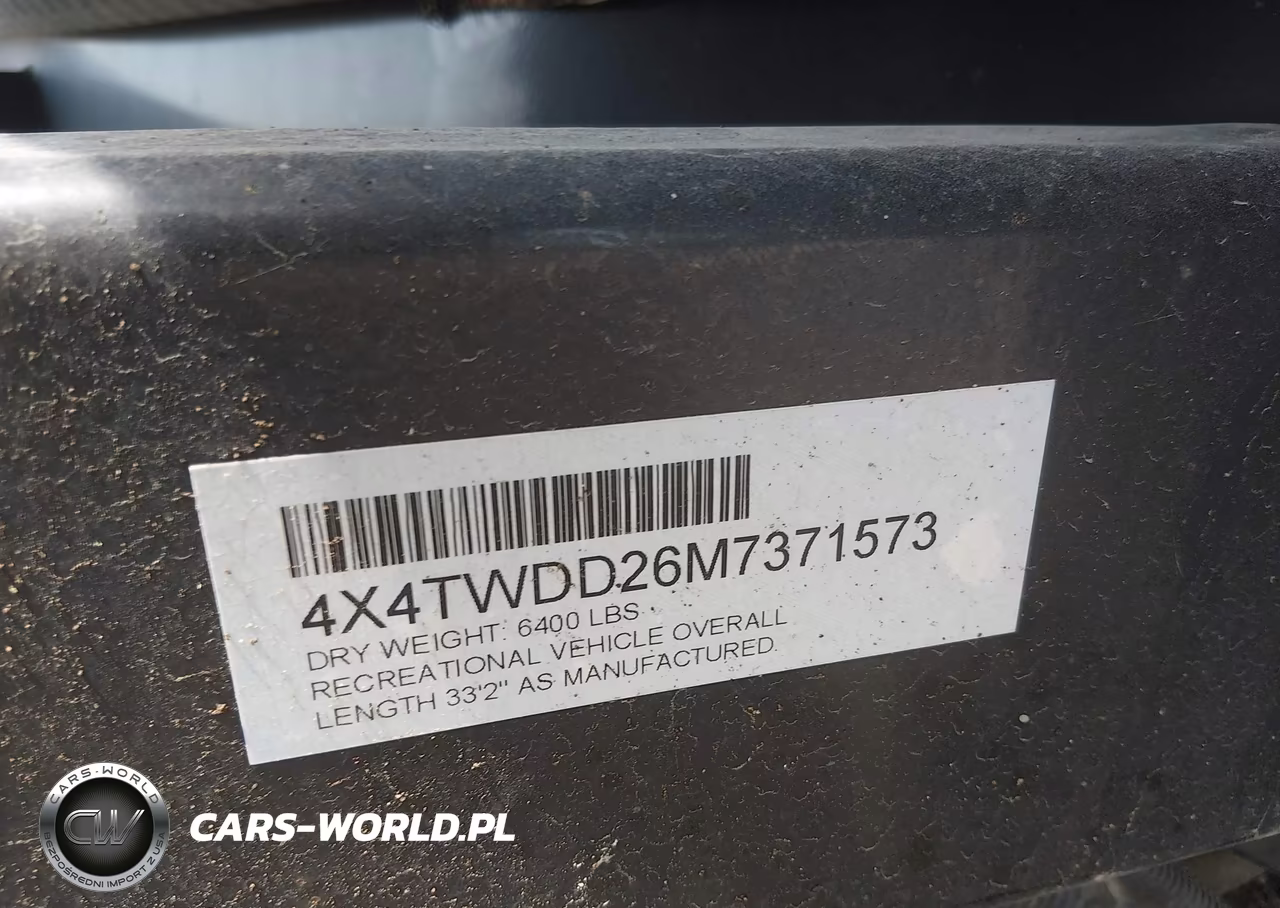 2021 Wildwood Other VIN:4X4TWDD26M7371573 - 9