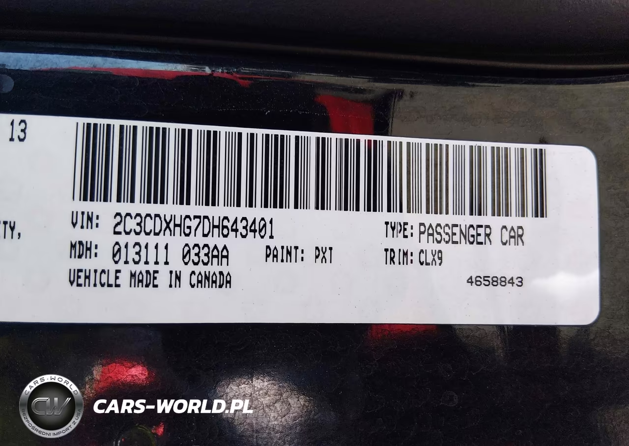 2013 Dodge Charger Sxt Plus VIN:2C3CDXHG7DH643401 - 9