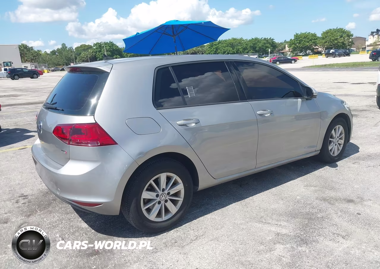 2015 Volkswagen Golf Tsi S 4-Door VIN:3VW217AU8FM097774 - 4