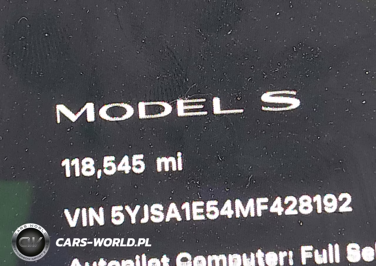 2021 Tesla Model S Long Range Dual Motor All-Wheel Drive VIN:5YJSA1E54MF428192 - 14