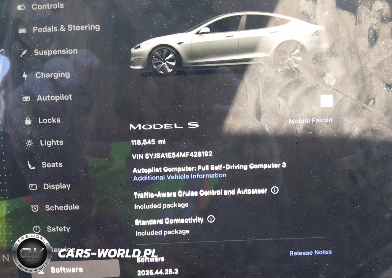 2021 Tesla Model S Long Range Dual Motor All-Wheel Drive VIN:5YJSA1E54MF428192 - 7
