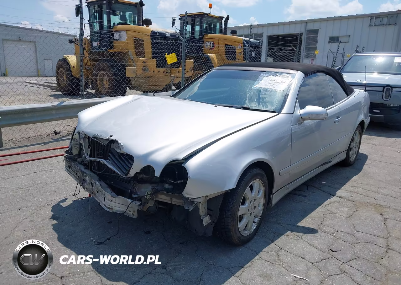 2003 Mercedes-Benz Clk 320 VIN:WDBLK65GX3T134189 - 2