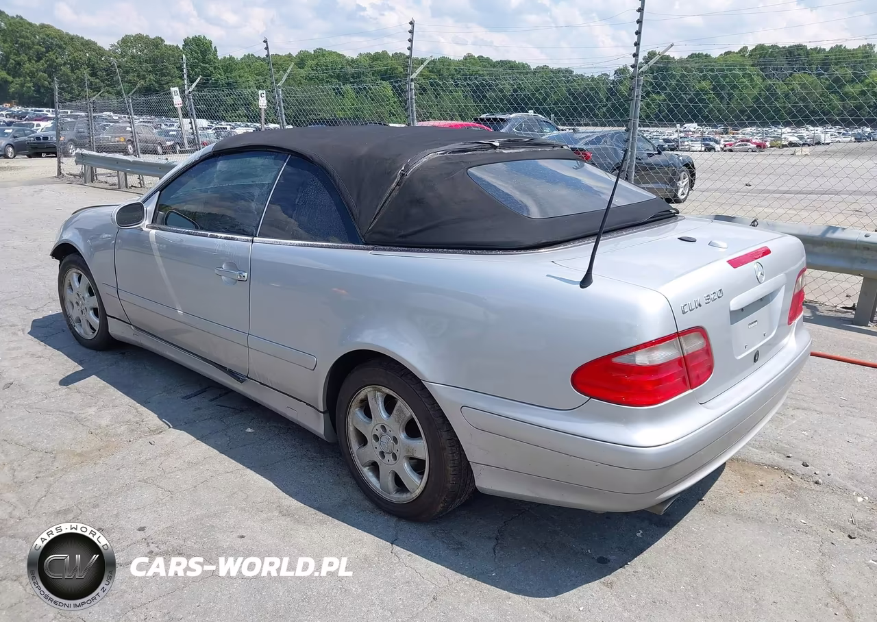 2003 Mercedes-Benz Clk 320 VIN:WDBLK65GX3T134189 - 3