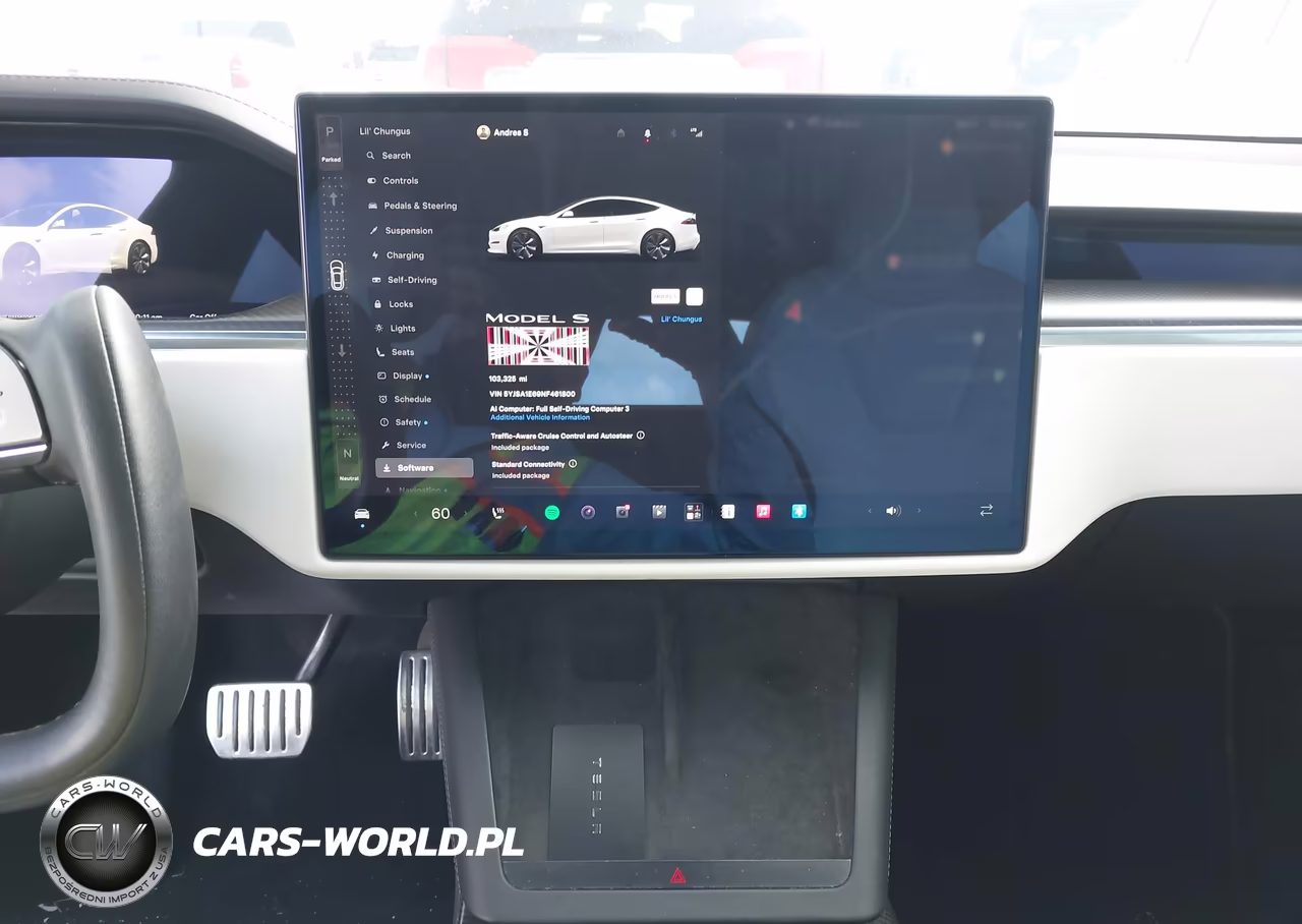 2022 Tesla Model S Plaid Tri Motor All-Wheel Drive VIN:5YJSA1E69NF461800 - 18