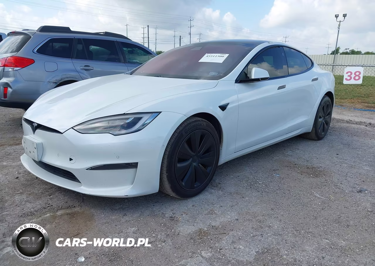 2022 Tesla Model S Plaid Tri Motor All-Wheel Drive VIN:5YJSA1E69NF461800 - 2