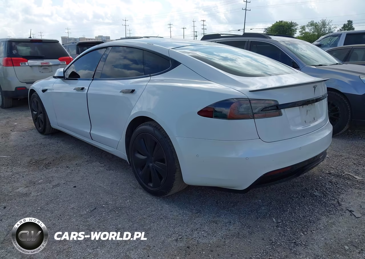 2022 Tesla Model S Plaid Tri Motor All-Wheel Drive VIN:5YJSA1E69NF461800 - 3