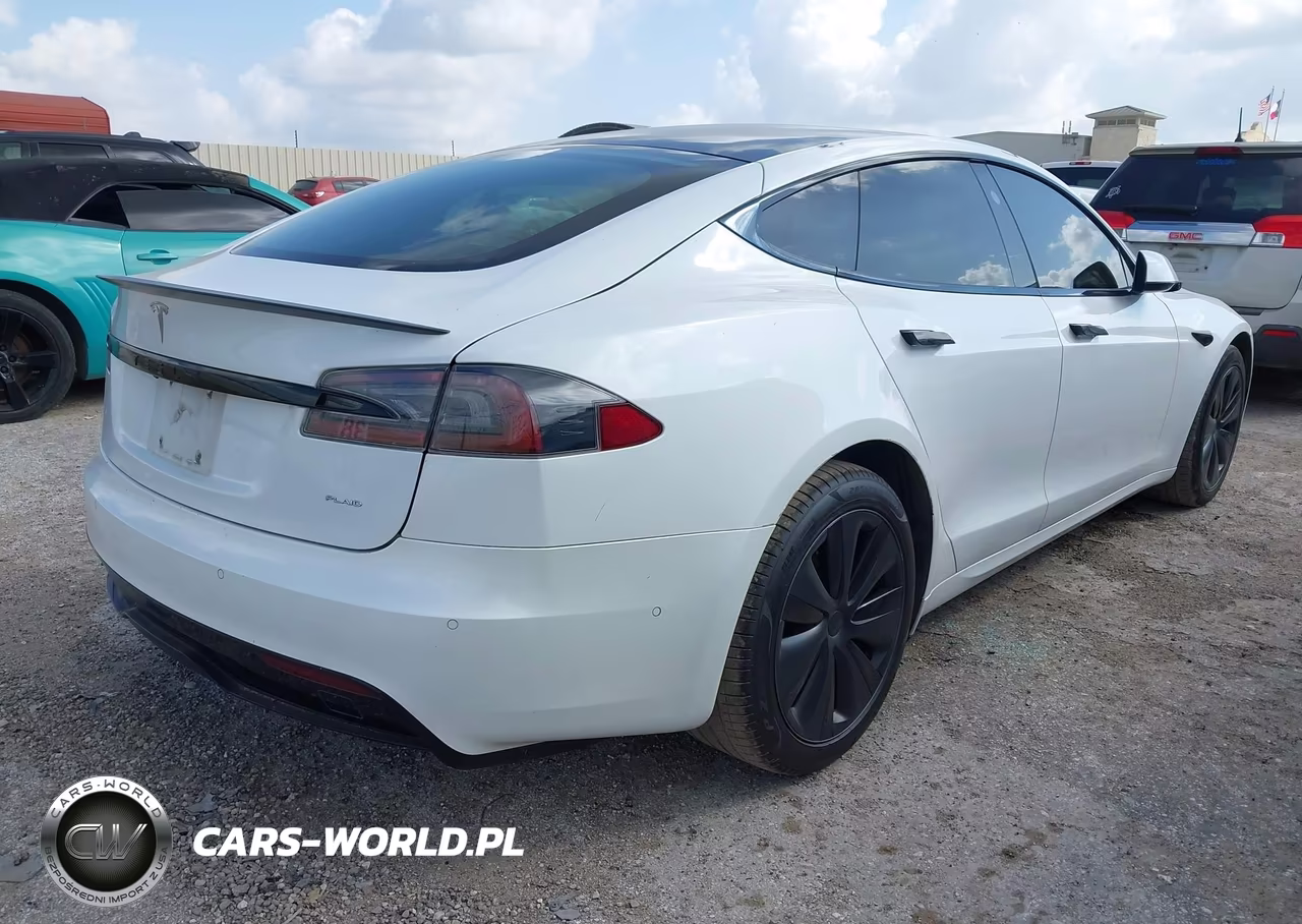 2022 Tesla Model S Plaid Tri Motor All-Wheel Drive VIN:5YJSA1E69NF461800 - 4