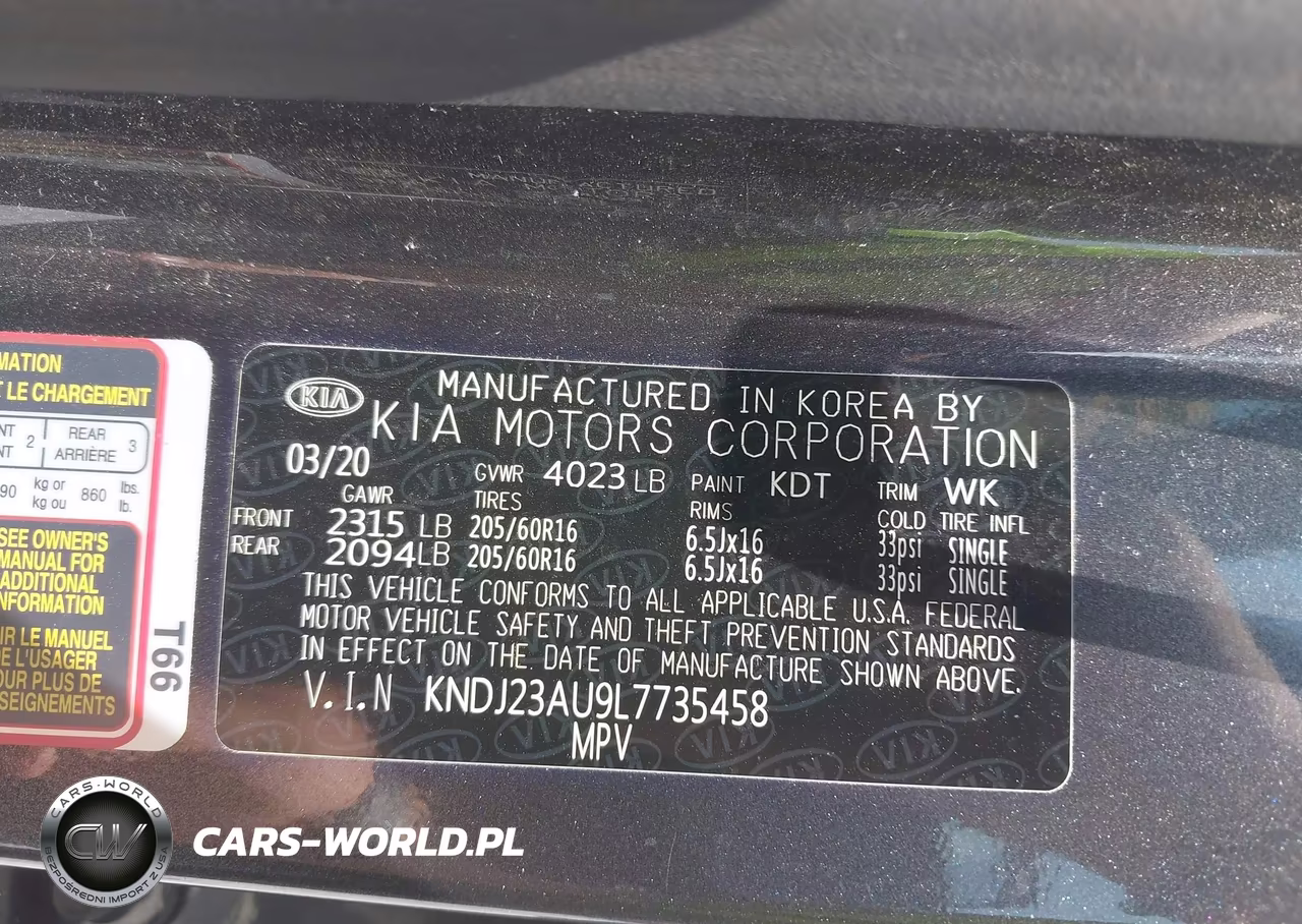 2020 Kia Soul S VIN:KNDJ23AU9L7735458 - 9