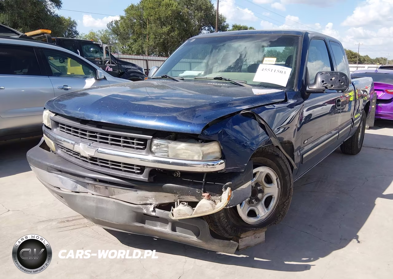 2002 Chevrolet Silverado 1500 Ls VIN:2GCEC19VX21185862 - 2