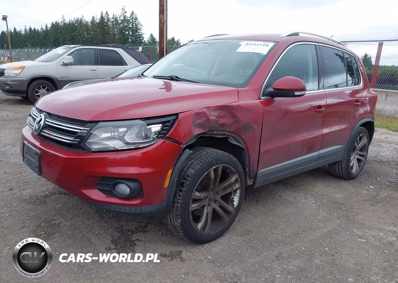 2012 Volkswagen Tiguan Sel VIN:WVGBV7AX6CW096468 - 2