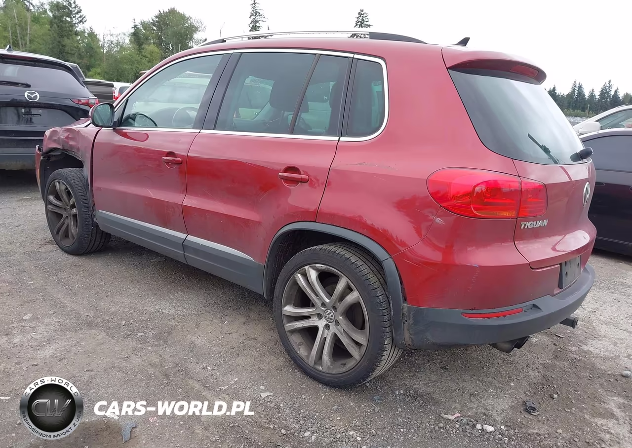 2012 Volkswagen Tiguan Sel VIN:WVGBV7AX6CW096468 - 3