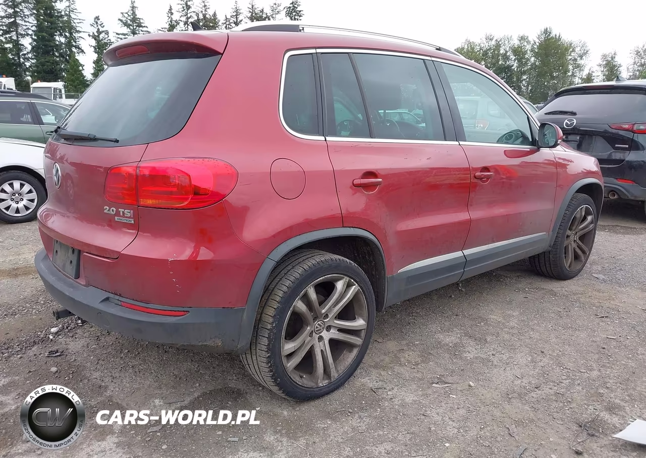 2012 Volkswagen Tiguan Sel VIN:WVGBV7AX6CW096468 - 4